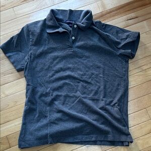 Lands' End Women’s Charcoal/Grey  Polo Shirt